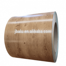 China manufacture wood grain aluminum coil price per ton